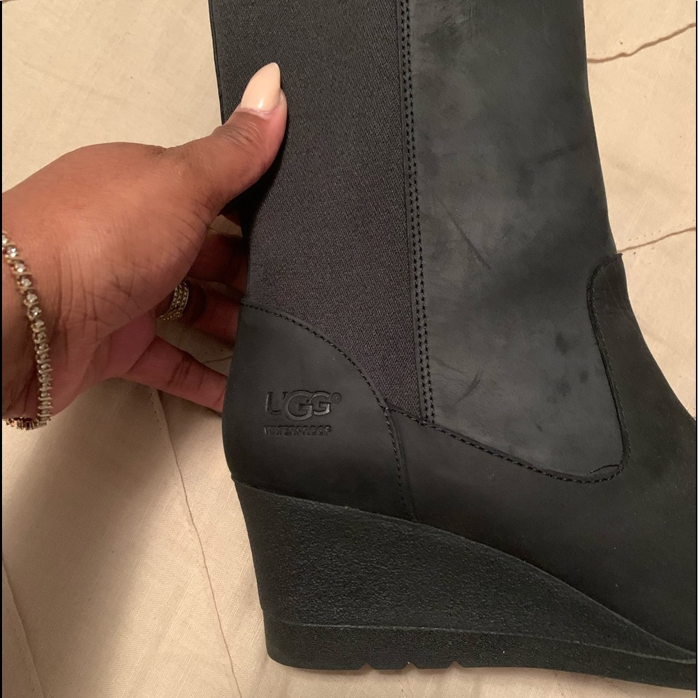 UGG black boots size 8